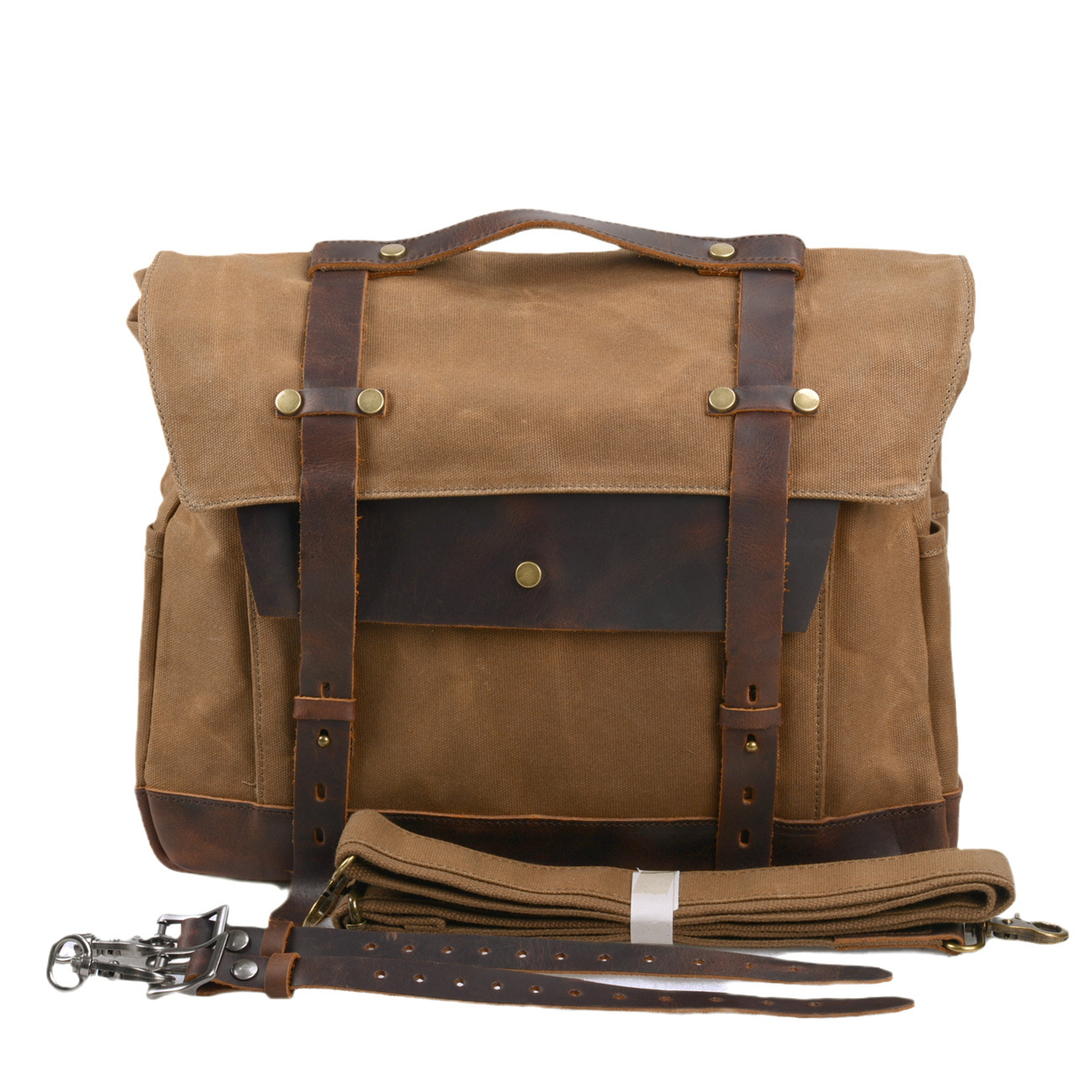 Ethnic Fashion India - Vintage รถจักรยานยนต์ Saddlebag กันน้ํามอเตอร์ไซด์ด้านข้างกระเป๋า Moto Knight